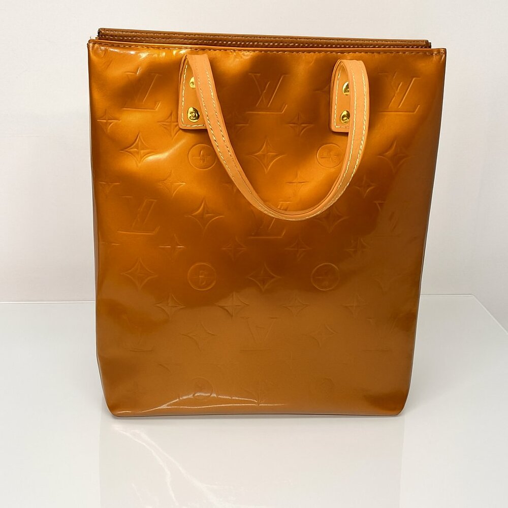 ♥️ Louis Vuitton Bronze Vernis Reade PM Tote ♥️